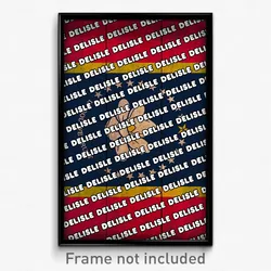 DeLisle Mississippi Poster (MS City Souvenir 11x17 Town Print)
