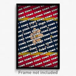 Como Mississippi Poster (MS City Souvenir 11x17 Town Print)