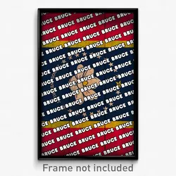 Bruce Mississippi Poster (MS City Souvenir 11x17 Town Print)
