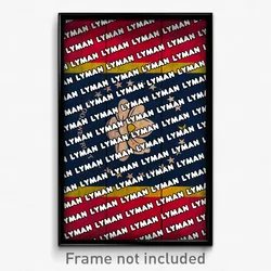 Lyman Mississippi Poster (MS City Souvenir 11x17 Town Print)