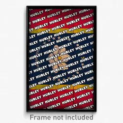 Hurley Mississippi Poster (MS City Souvenir 11x17 Town Print)