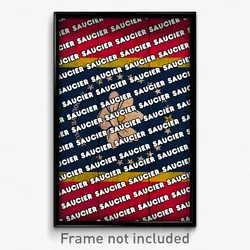 Saucier Mississippi Poster (MS City Souvenir 11x17 Town Print)