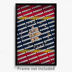 Pickens Mississippi Poster (MS City Souvenir 11x17 Town Print)