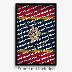 Friars Point Mississippi Poster (MS City Souvenir 11x17 Town Print)