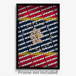 Edwards Mississippi Poster (MS City Souvenir 11x17 Town Print)