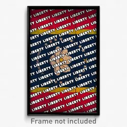 Liberty Mississippi Poster (MS City Souvenir 11x17 Town Print)