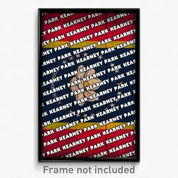 Kearney Park Mississippi Poster (MS City Souvenir 11x17 Town Print)