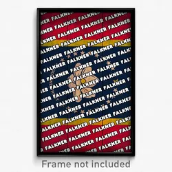 Falkner Mississippi Poster (MS City Souvenir 11x17 Town Print)