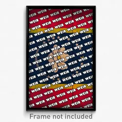 Weir Mississippi Poster (MS City Souvenir 11x17 Town Print)