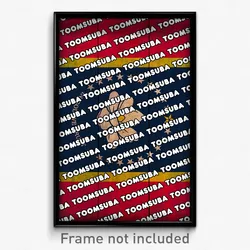 Toomsuba Mississippi Poster (MS City Souvenir 11x17 Town Print)