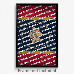 Scooba Mississippi Poster (MS City Souvenir 11x17 Town Print)