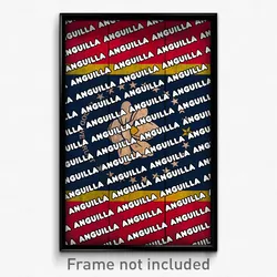 Anguilla Mississippi Poster (MS City Souvenir 11x17 Town Print)