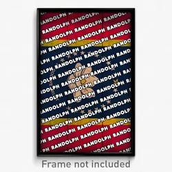 Randolph Mississippi Poster (MS City Souvenir 11x17 Town Print)
