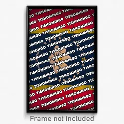 Tishomingo Mississippi Poster (MS City Souvenir 11x17 Town Print)