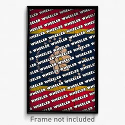 Wheeler Mississippi Poster (MS City Souvenir 11x17 Town Print)
