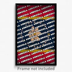 Agricola Mississippi Poster (MS City Souvenir 11x17 Town Print)