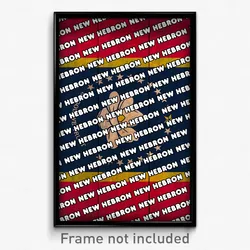 New Hebron Mississippi Poster (MS City Souvenir 11x17 Town Print)