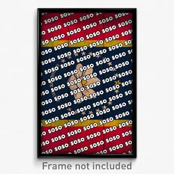 Soso Mississippi Poster (MS City Souvenir 11x17 Town Print)