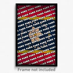 Paris Mississippi Poster (MS City Souvenir 11x17 Town Print)