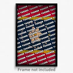 Tucker Mississippi Poster (MS City Souvenir 11x17 Town Print)