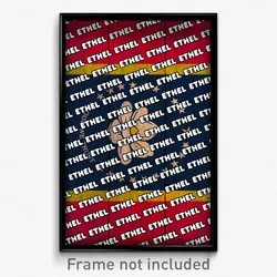 Ethel Mississippi Poster (MS City Souvenir 11x17 Town Print)