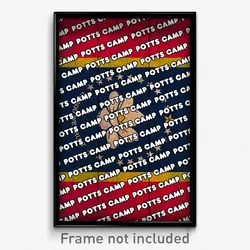 Potts Camp Mississippi Poster (MS City Souvenir 11x17 Town Print)