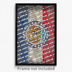 Joplin Missouri Poster (MO City Souvenir 11x17 Town Print)