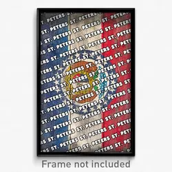 St. Peters Missouri Poster (MO City Souvenir 11x17 Town Print)