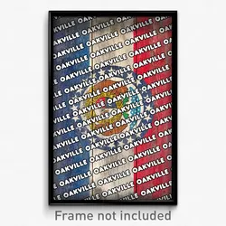 Oakville Missouri Poster (MO City Souvenir 11x17 Town Print)