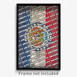 University City Missouri Poster (MO City Souvenir 11x17 Town Print)