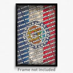 Hazelwood Missouri Poster (MO City Souvenir 11x17 Town Print)