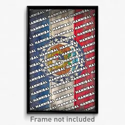 Hannibal Missouri Poster (MO City Souvenir 11x17 Town Print)
