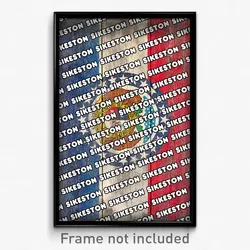 Sikeston Missouri Poster (MO City Souvenir 11x17 Town Print)