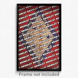 Brinkley Arkansas Poster (AR City Souvenir 11x17 Town Print)