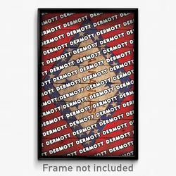 Dermott Arkansas Poster (AR City Souvenir 11x17 Town Print)