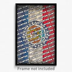 Clinton Missouri Poster (MO City Souvenir 11x17 Town Print)