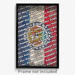 Pleasant Hill Missouri Poster (MO City Souvenir 11x17 Town Print)