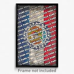 Park Hills Missouri Poster (MO City Souvenir 11x17 Town Print)
