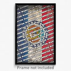 Warrenton Missouri Poster (MO City Souvenir 11x17 Town Print)