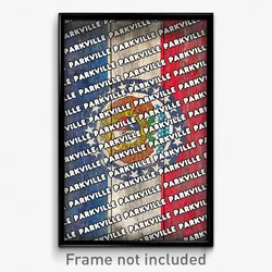 Parkville Missouri Poster (MO City Souvenir 11x17 Town Print)