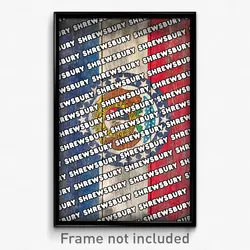 Shrewsbury Missouri Poster (MO City Souvenir 11x17 Town Print)