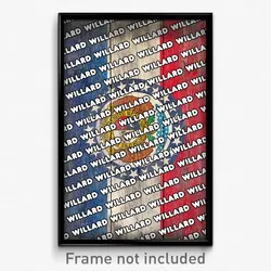 Willard Missouri Poster (MO City Souvenir 11x17 Town Print)