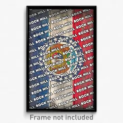 Rock Hill Missouri Poster (MO City Souvenir 11x17 Town Print)