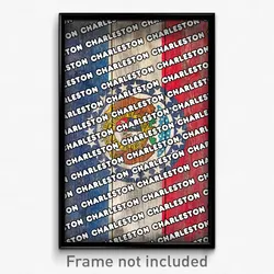 Charleston Missouri Poster (MO City Souvenir 11x17 Town Print)