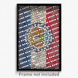 Bowling Green Missouri Poster (MO City Souvenir 11x17 Town Print)