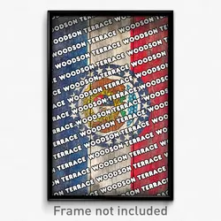 Woodson Terrace Missouri Poster (MO City Souvenir 11x17 Town Print)