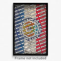 Malden Missouri Poster (MO City Souvenir 11x17 Town Print)