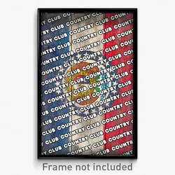 Country Club Missouri Poster (MO City Souvenir 11x17 Town Print)