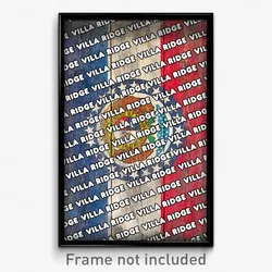 Villa Ridge Missouri Poster (MO City Souvenir 11x17 Town Print)