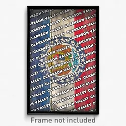 Clarkson Valley Missouri Poster (MO City Souvenir 11x17 Town Print)